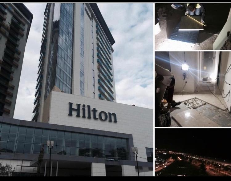 Hilton Batumi genel proje görünümü